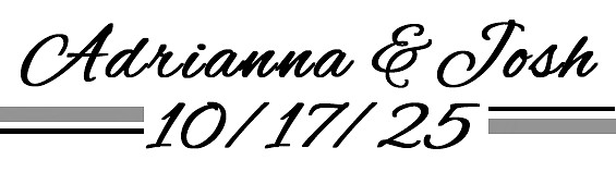 Adrianna & Josh 10-17-25