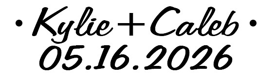 Kylie + Caleb 05-16-2026