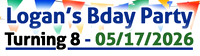 Logan's bday party