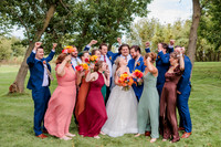 Brown Wedding - Bridal Party-9