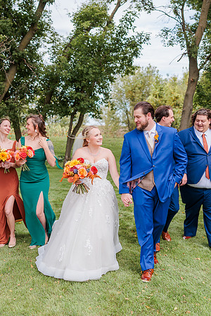 Brown Wedding - Bridal Party-4