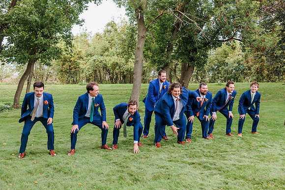 Brown Wedding - Bridal Party-20