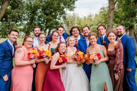 Brown Wedding - Bridal Party-7