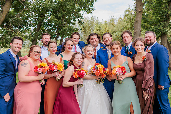 Brown Wedding - Bridal Party-7