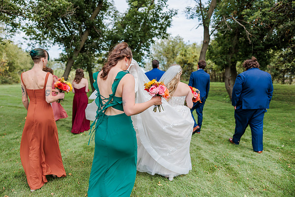 Brown Wedding - Bridal Party-6