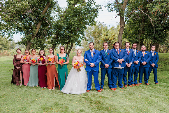 Brown Wedding - Bridal Party-2