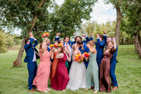 Brown Wedding - Bridal Party-8