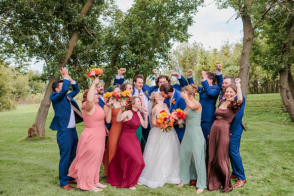 Brown Wedding - Bridal Party-8