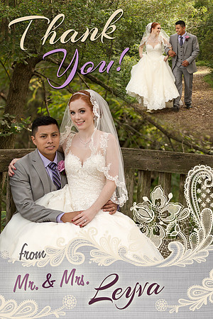 Carlos & Anne Thank u card gallery