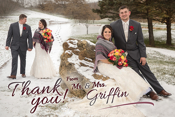 Thank You Card 4by6
