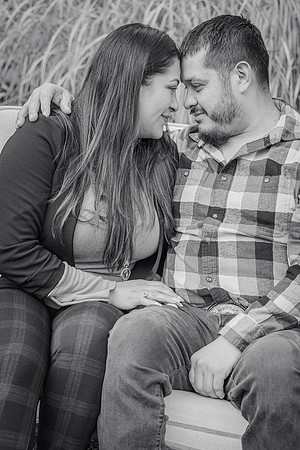 Sanchez-Corona Family Photo - DVX11579 B&W
