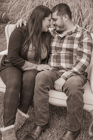 Sanchez-Corona Family Photo - DVX11578 B&W