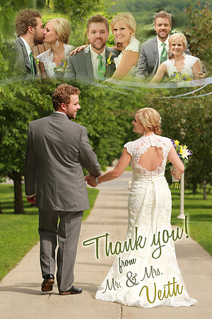 Thank you card Veith Gallery